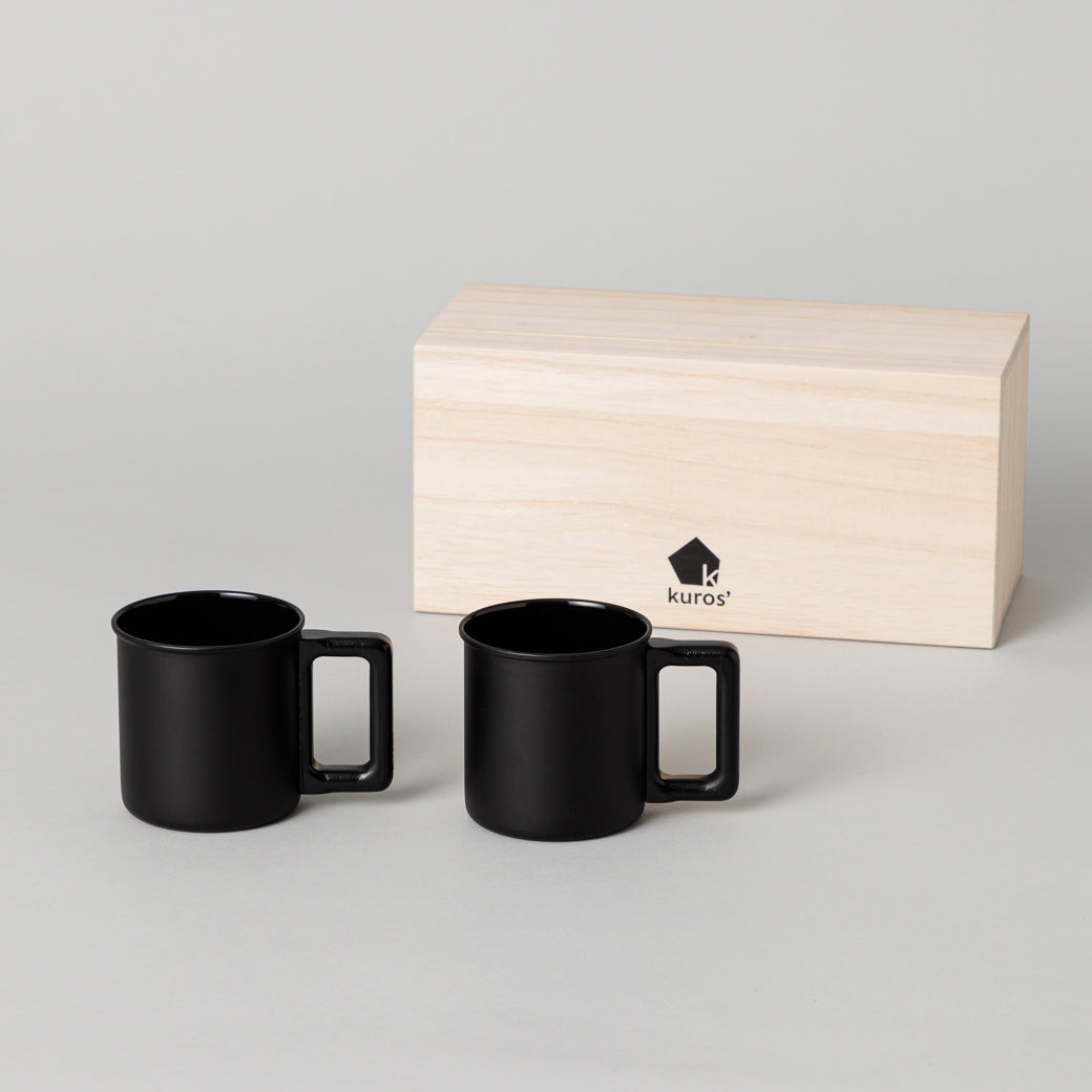 マグカップ TSUBAME M&W Mug M マットブラック ペアギフトセット 桐