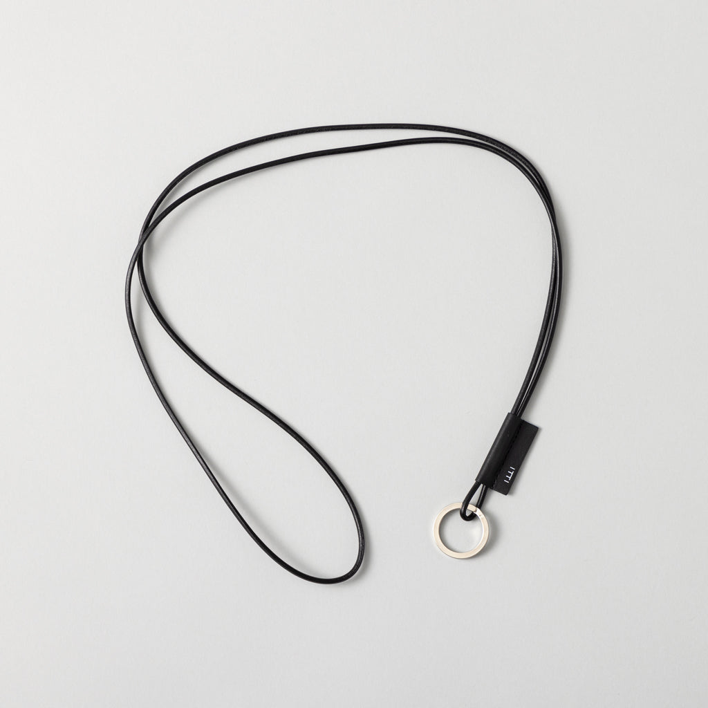 EC Melodi ブラックレザーキーホルダー EC Melodi ブラックレザーキーホルダー