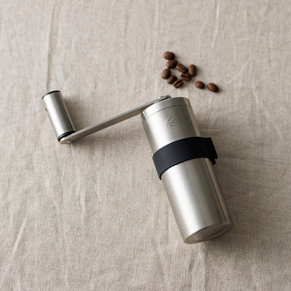 ミルミルページ コーヒーミル TSUBAME Coffee Mil シルバー 箱入り – kuros.style