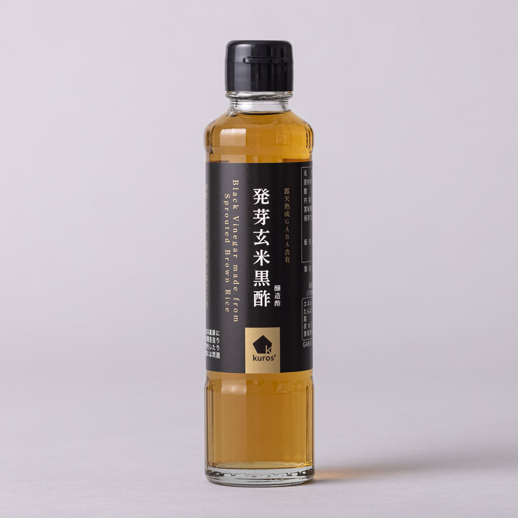 国産 発芽玄米黒酢｜露天熟成GABA含有 – kuros.style
