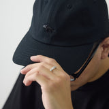 【kuros'オリジナル】タスマル刺繍キャップ 男女兼用