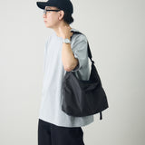 【kuros’オリジナル】ダイヤリップパッカブルワンショルダー M　折り畳み収納可 日本製