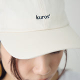 【kuros'オリジナル】kuros’ロゴキャップ 男女兼用