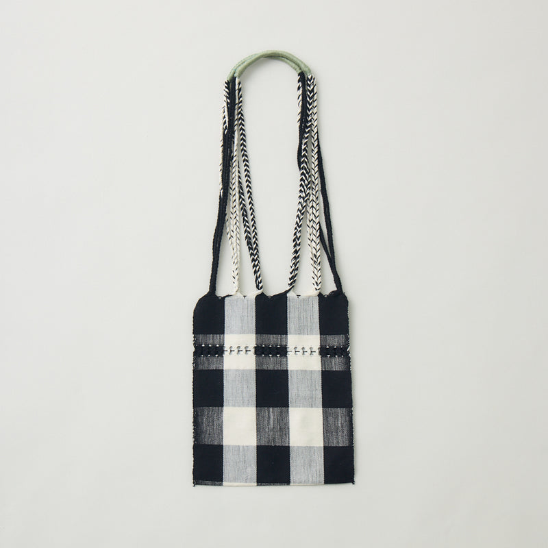 HERMES チェック柄サコッシュ ブラック ハンモックサコッシュ ギンガムチェック – kuros.style