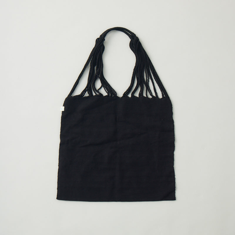 ハンモックバッグ ドット ブラック×ブラック – kuros.style