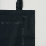 【kuros'オリジナル】タス丸ロゴトートバック｜A4サイズ収納可