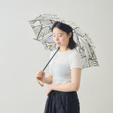【日本製｜日傘】august mono 黒 折りたたみ傘