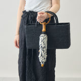 【日本製｜日傘】august mono 黒 折りたたみ傘