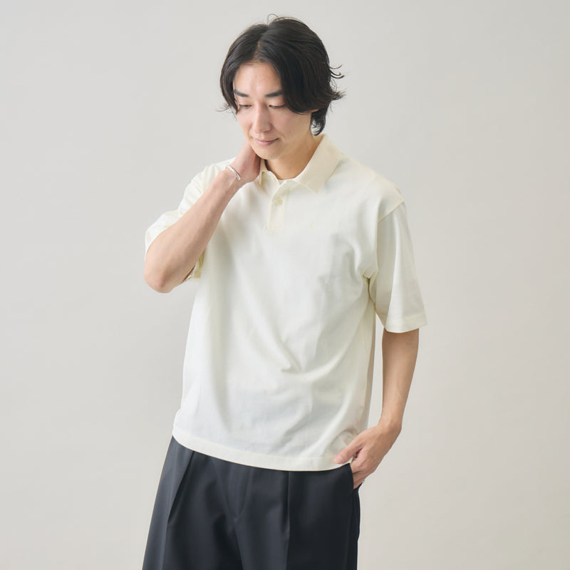 GIZA COTTON PIQUE POLO SHIRT｜日本製 メンズ – kuros.style