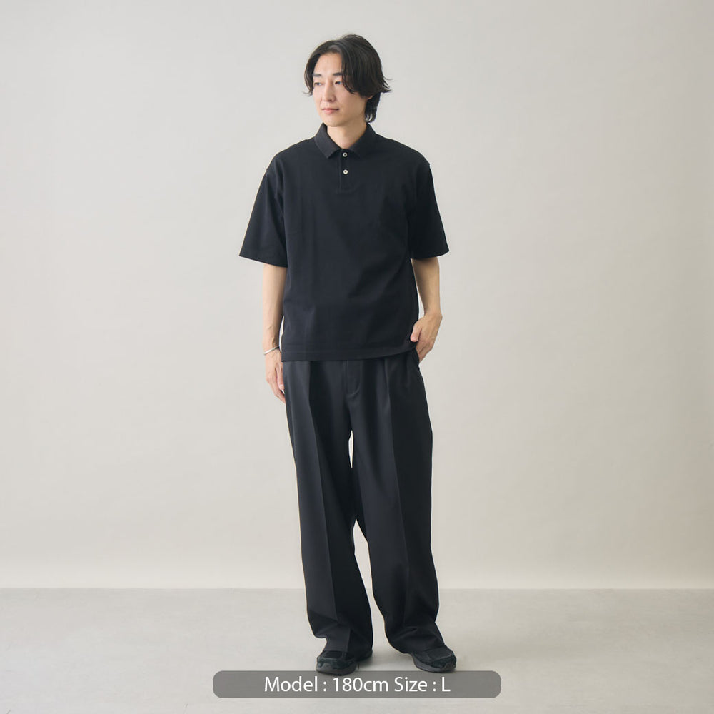 GIZA COTTON PIQUE POLO SHIRT｜日本製 メンズ – kuros.style