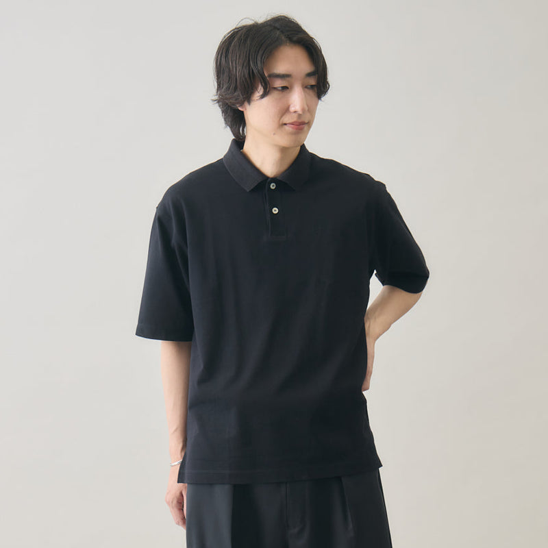 GIZA COTTON PIQUE POLO SHIRT｜日本製 メンズ – kuros.style