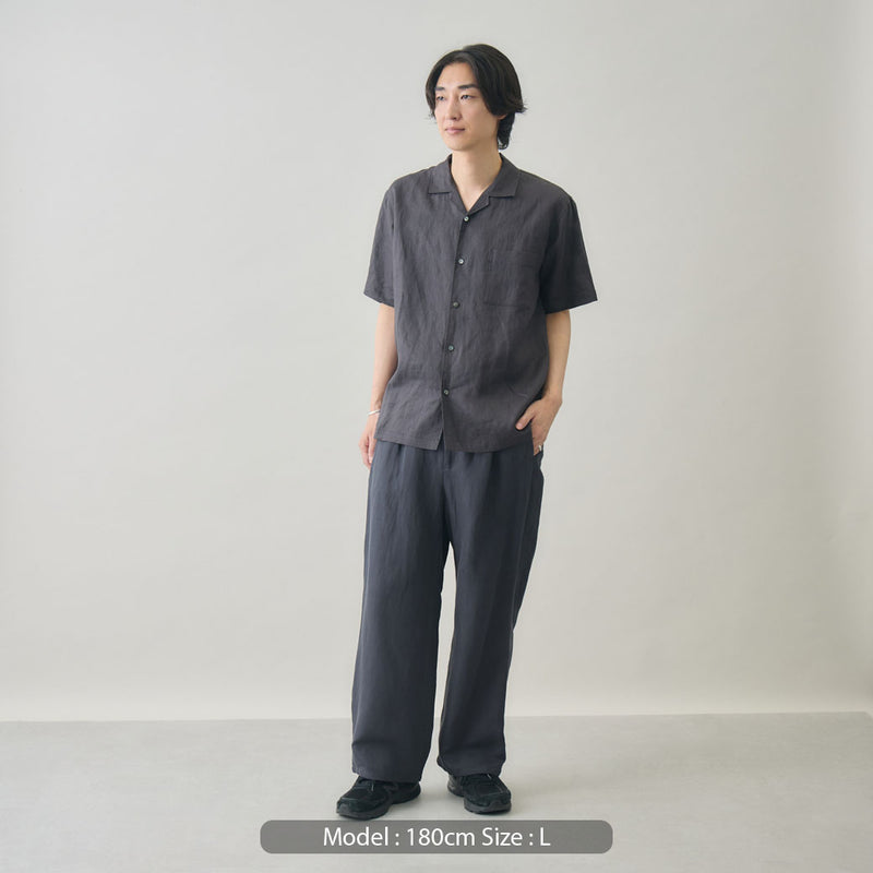 kuros'オリジナル】リラックスリネンパンツ|日本製 メンズ – kuros.style kuros'オリジナル】リラックスリネンパンツ|日本製 メンズ – kuros.style