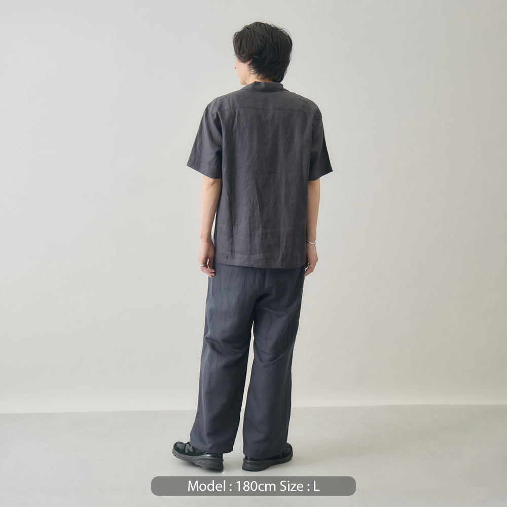 kuros'オリジナル】リラックスリネンパンツ｜日本製 メンズ – kuros.style