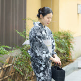 【kuros’別注】こだわりの浴衣 秋草柄 ｜国内染色 レディース