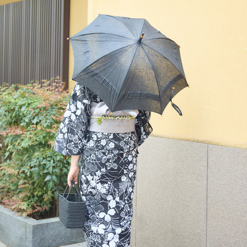 kuros'別注】こだわりの浴衣 秋草柄 レディース – kuros.style