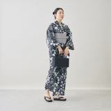 【kuros’別注】こだわりの浴衣 秋草柄 ｜国内染色 レディース