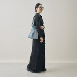 MARY INSIDE OUT TOTE M グレー