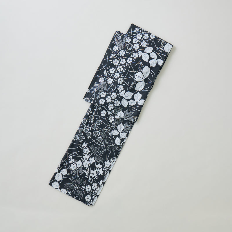 kuros'別注】こだわりの浴衣 秋草柄 ｜国内染色 レディース – kuros.style