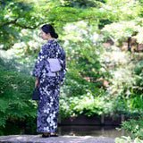 【kuros’別注】こだわりの浴衣 秋草柄 ｜国内染色 レディース