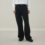 BLACK DENIM ASHLY JEAMS ストレートデニムパンツ｜コットン100％ 岡山産  ユニセックス