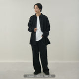 BLACK DENIM CLIO SHIRT デニムシャツ｜コットン100％ 岡山産 ユニセックス