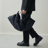 風呂敷バッグ Mサイズ HERRIE FUROSHIKI ONE HANDLE BAG｜ハンドバッグ ユニセックス 黒