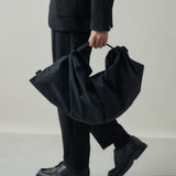 風呂敷バッグ Mサイズ HERRIE FUROSHIKI ONE HANDLE BAG｜ハンドバッグ ユニセックス 黒