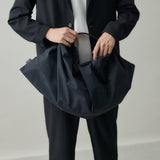 風呂敷バッグ Mサイズ HERRIE FUROSHIKI ONE HANDLE BAG｜ハンドバッグ ユニセックス 黒