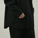BLACK DENIM CLIO SHIRT デニムシャツ｜コットン100％ 岡山産 ユニセックス