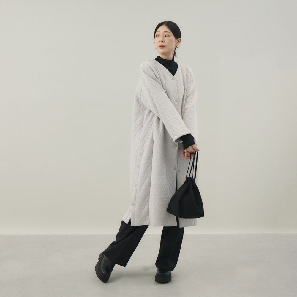 kuros'オリジナル】エコスエード巾着バッグ｜手洗い可 ハンドバッグ