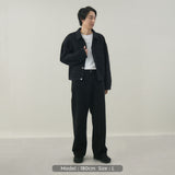 DENSE BLACK ONE WASH デニムジャケット | 綿100％ ユニセックス