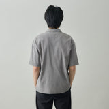 STRIPE CRAPE SHIRT｜日本製 メンズ