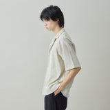 STRIPE CRAPE SHIRT｜日本製 メンズ
