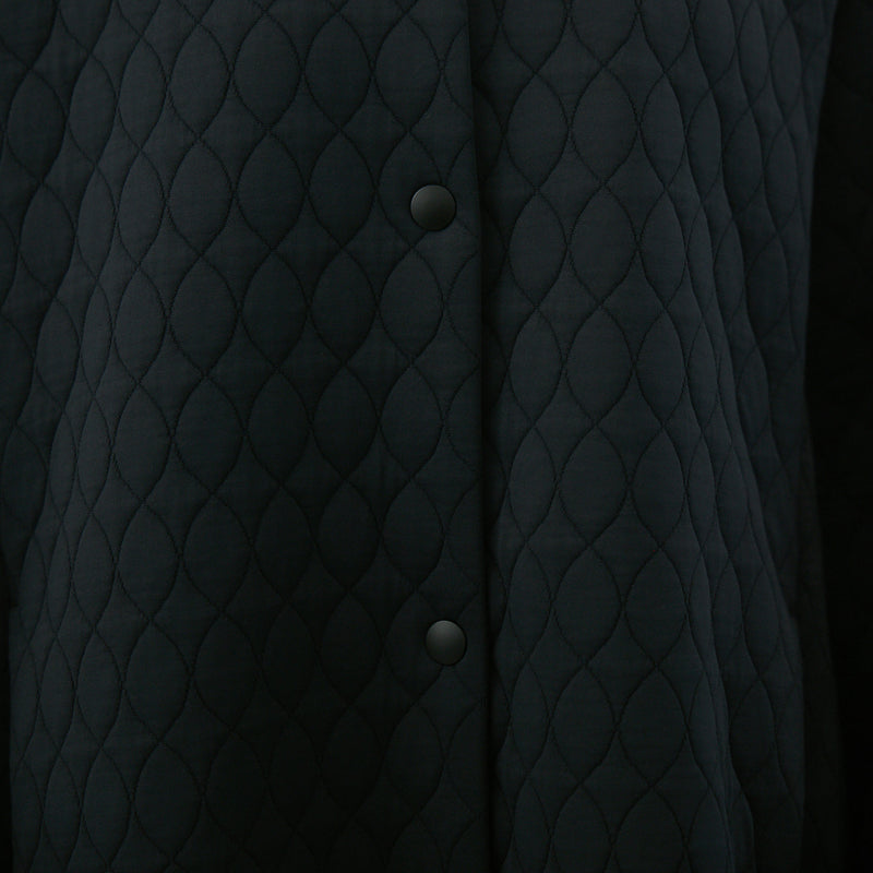 キルティングジャカードカーディコート｜ 軽量 イージーケア レディース