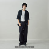 STRIPE CRAPE SHIRT｜日本製 メンズ