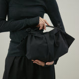 風呂敷バッグ Sサイズ HERRIE FUROSHIKI ONE HANDLE BAG｜ハンドバッグ ユニセックス 黒