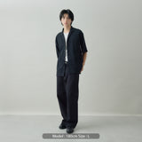 STRIPE CRAPE SHIRT｜日本製 メンズ