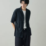STRIPE CRAPE SHIRT｜日本製 メンズ
