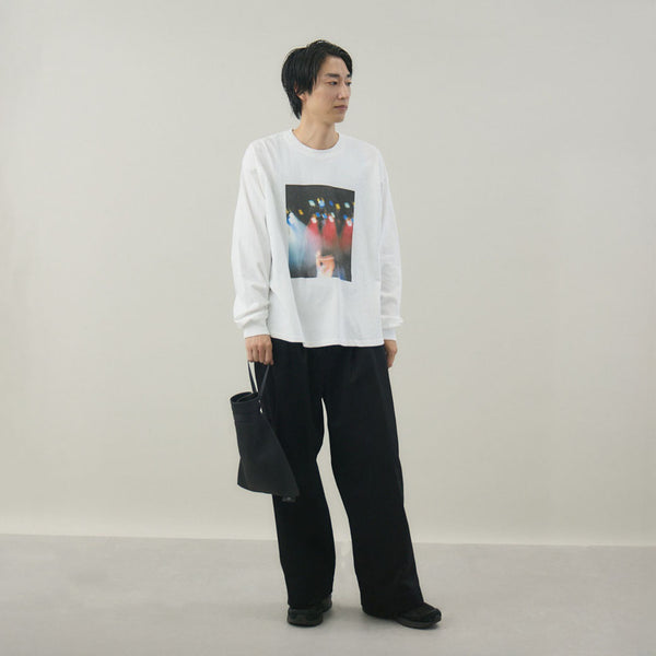 アニーライスバッグ ANNIE RICE BAG iii / DIPLO SKY｜巾着バッグ レザー ユニセックス 黒