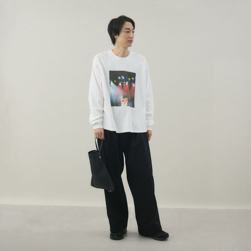 アニーライスバッグ ANNIE RICE BAG iii / DIPLO SKY｜巾着バッグ レザー ユニセックス 黒