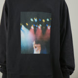 Live Your Life L/S TEE -BLEACH｜綿100％ ユニセックス 黒