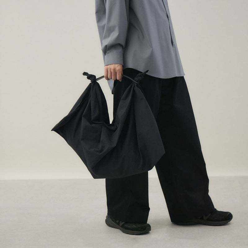 風呂敷バッグ Lサイズ HERRIE FUROSHIKI ONE HANDLE BAG | ショルダーバッグ ハンドバッグ ユニセックス 黒
