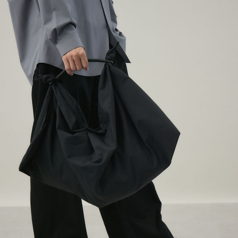 風呂敷バッグ Lサイズ HERRIE FUROSHIKI ONE HANDLE BAG | ショルダーバッグ ハンドバッグ ユニセックス 黒