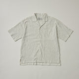 STRIPE CRAPE SHIRT｜日本製 メンズ