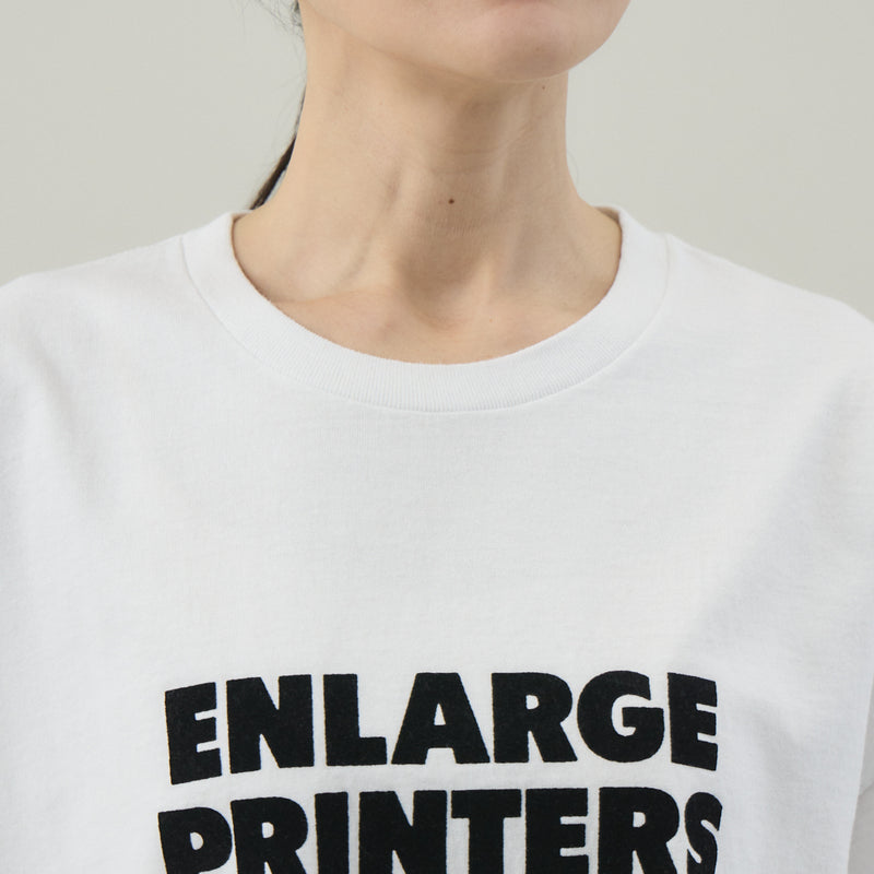 LOGO S/S TEE｜綿100％ ユニセックス 白