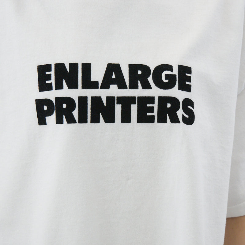 LOGO S/S TEE｜綿100％ ユニセックス 白