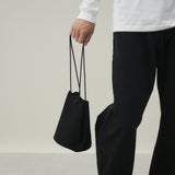 エコスエード ２WAY巾着バッグ