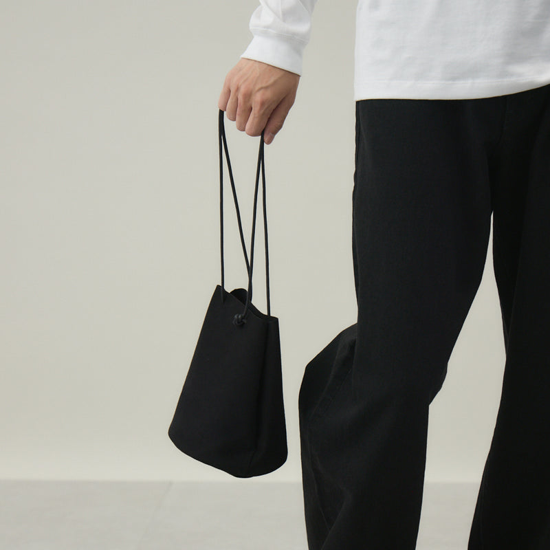 エコスエード ２WAY巾着バッグ