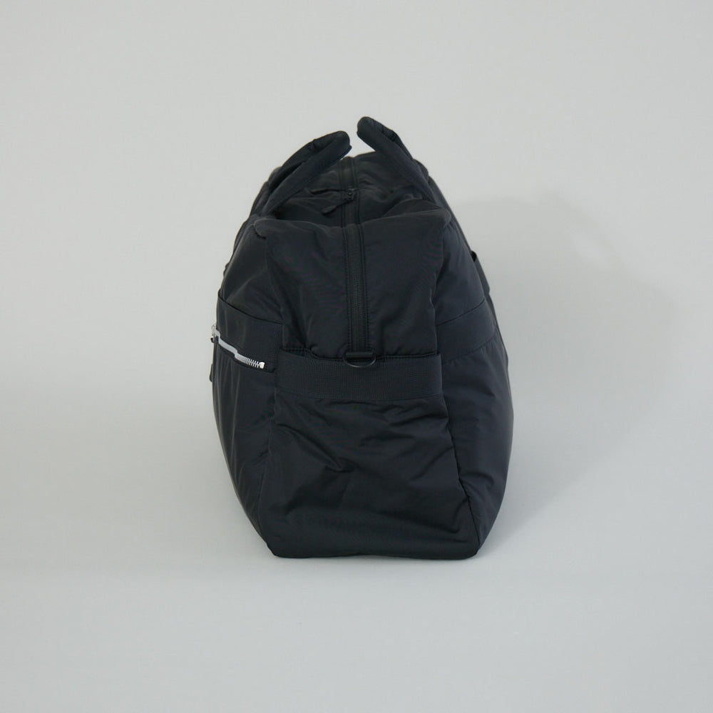 高密度織ナイロン ボストンバッグ 黒 豊岡産 – kuros.style