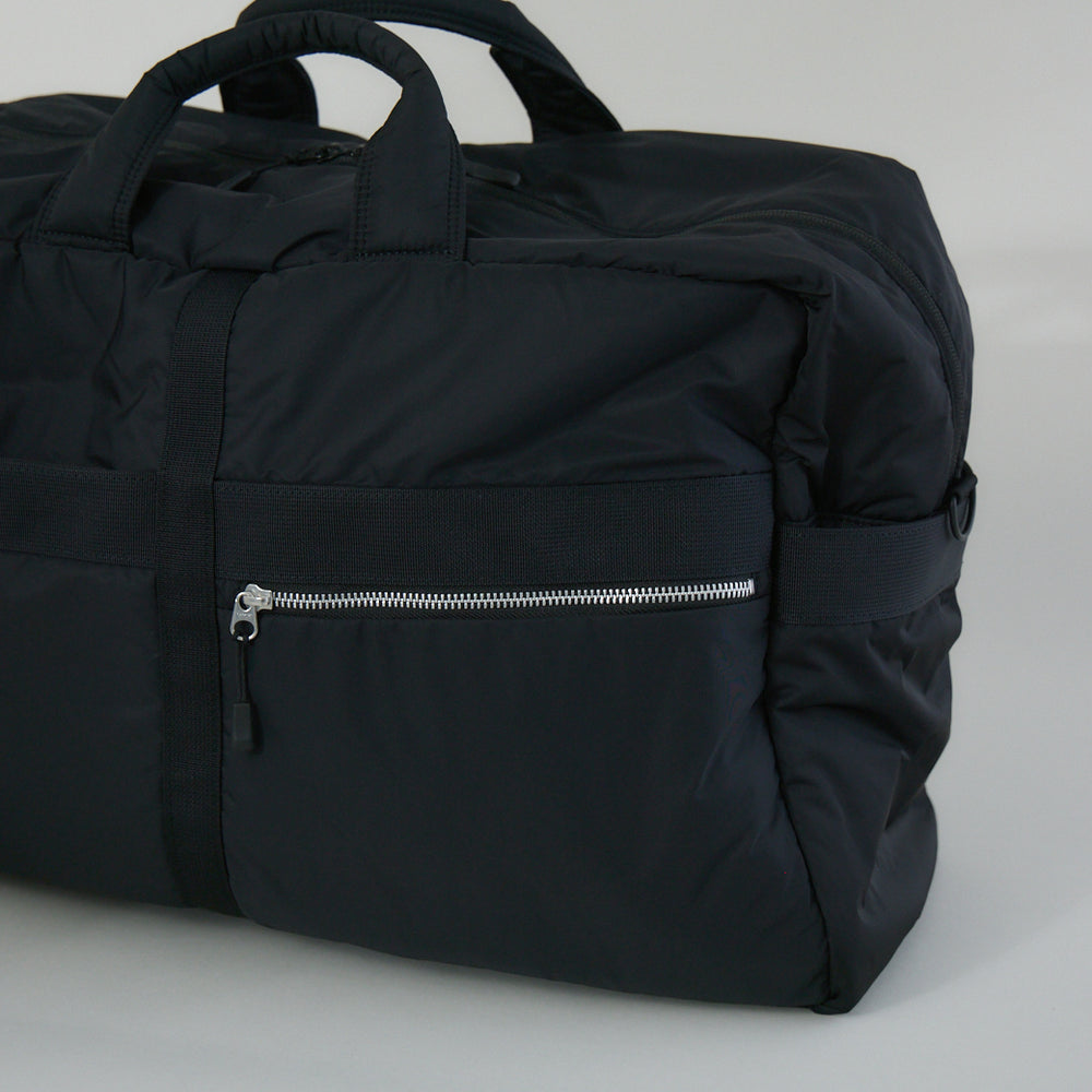 高密度織ナイロン ボストンバッグ 黒 豊岡産 – kuros.style